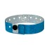 bracelet holographique paillette bleu